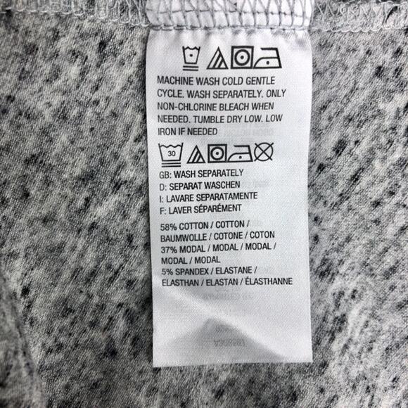 H by Halston Gray Donegal Knit Scoop-Neck Top - Size XS - Picture 11 of 12